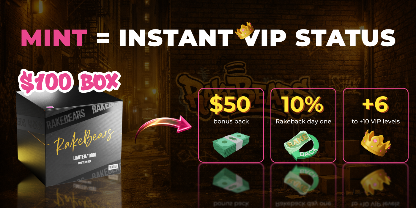 rakebit vip status rakebears nfts