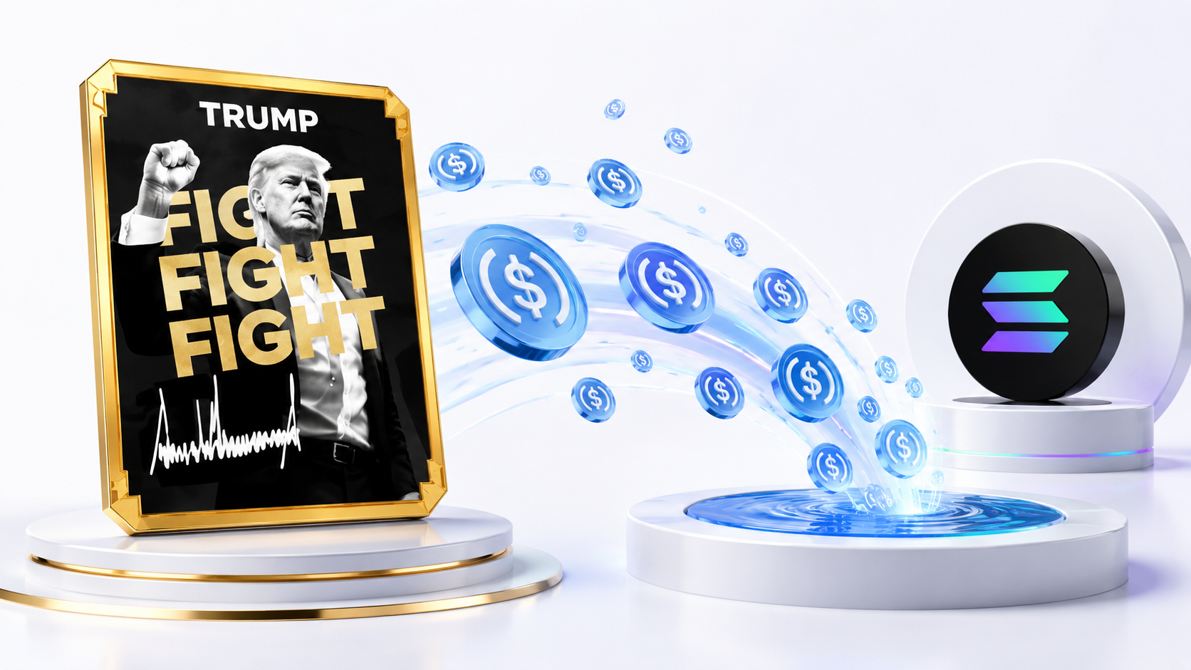 Trump Wallets Pull $3.39M USDC From TRUMP Liquidity as Token Rallies