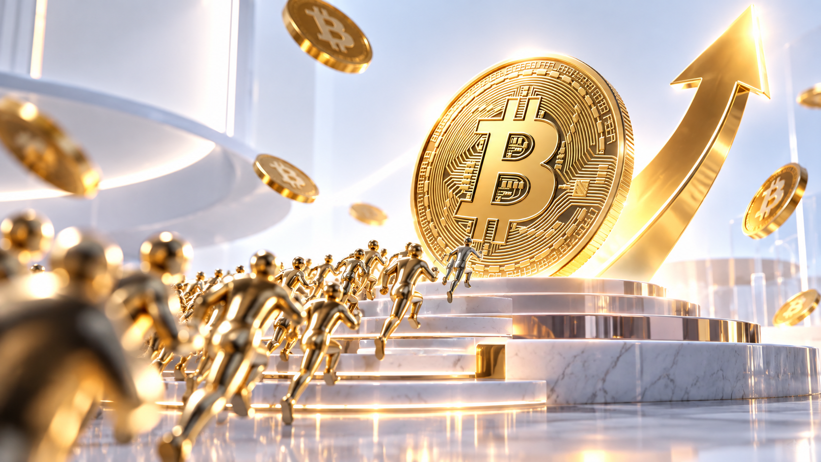 Bitcoin briefly pushed above $87,000 as nearly $1 billion entered U.S. spot ETFs, shorts were liquidated and derivatives leverage rebuilt across crypto.