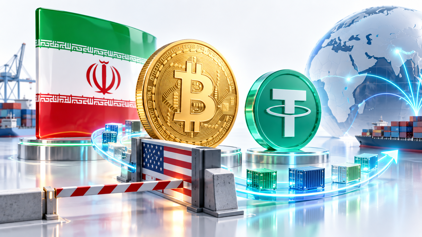 Iran Turns to Bitcoin and USDT for Trade as U.S. Sanctions Tighten
